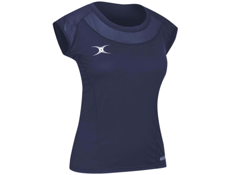 Camiseta de Mujer para Rugby GILBERT Azul (L)