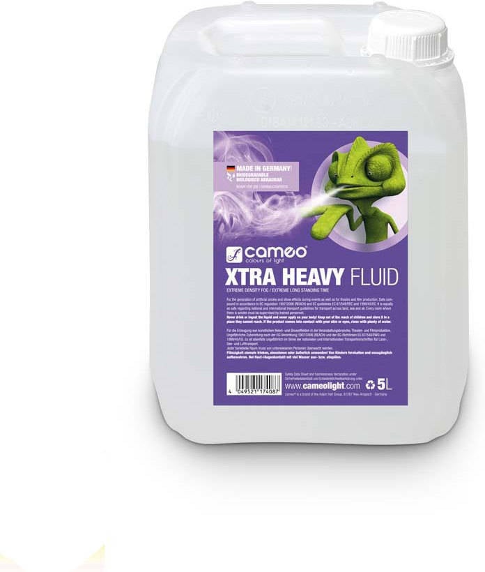 Cameo Light Clfxheavy5l xtra de niebla 5 heavyfluid para 5l