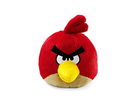 Peluche ANGRY BIRDS Angry Bird Peluche Rojo 12Cm