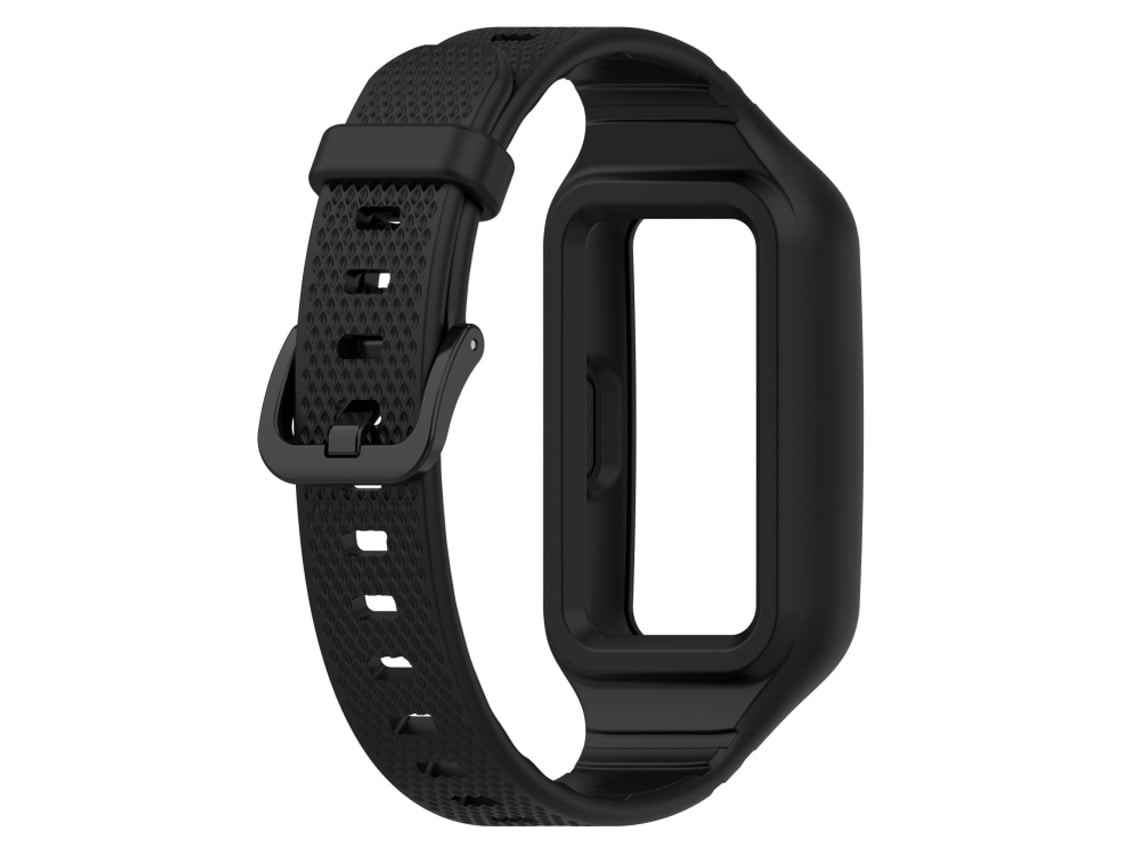 Correa Smartwatch para Huawei Band 8 / Huawei Band 7 / Honor Band 6  Universal Integrada Silicona (Negro)