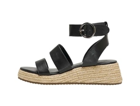 Sandalias de Mujer ONLY Tacon Negro (39)