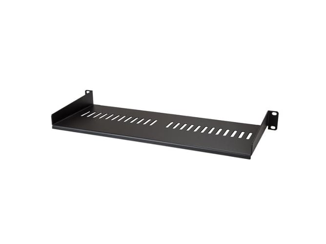 1u Vented Rack shelf 7in startech.com bandeja estante ventilado de para armario servidores 19 pulgadas 7 profundidad acero servicio pesado con capacidad carga 20kg cabshelf1u7v