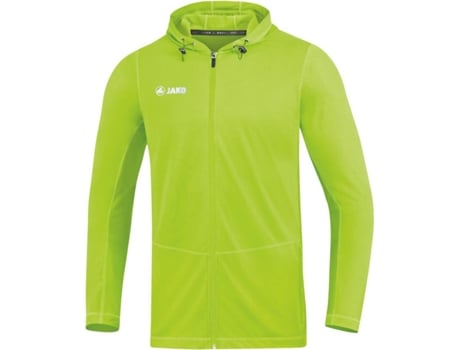 Chaqueta con Capucha para Niños JAKO Run 2.0 (Verde - 13/14 Años )