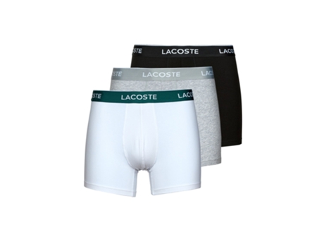 Boxers LACOSTE Algodón Hombre (S - Multicolor)