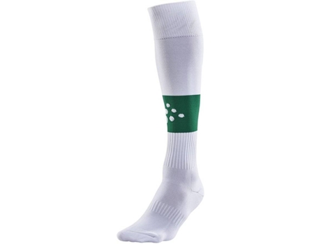 Calcetines para Hombre CRAFT Squad Contrast Blanco para Fútbol (EU 43 - 45)