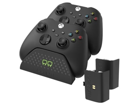 Base de Carga VENOM Duplo con 2 X Baterias Recarregáveis Xbox Series X y S/Xbox One (Negro)