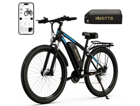 Bicicleta eléctrica DUOTTS C29 250W 15Ah 25KM/H Bateria dupla