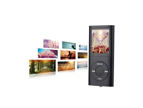 Lector MP3 Para Ipod Style 32Gb portátil 1.8In Lcd Mp4 Music Video Media Player Fm Radio Portable Colorful Mp4 Player Music Video Black