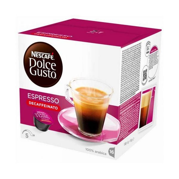 Cápsulas de Café NESCAFÉ DOLCE GUSTO Espresso Decaffeinato