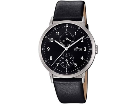 Reloj LOTUS Hombre (Piel - Negro)