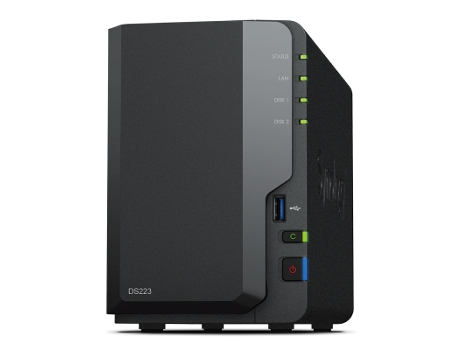 Servidor en SYNOLOGY 69043 (Realtek - RAM: 2 GB)