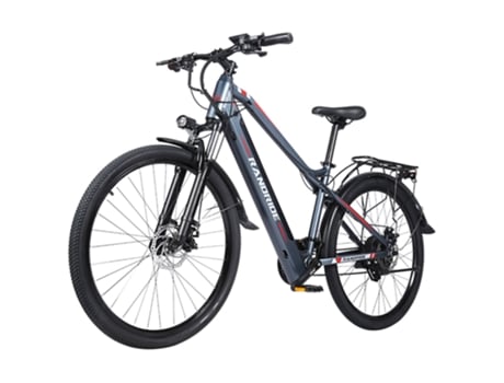 Bicicleta eléctrica RANDRIDE Y90U500W 48V 13.6Ah 40km/h Velocidad máxima 150kg Carga Negra