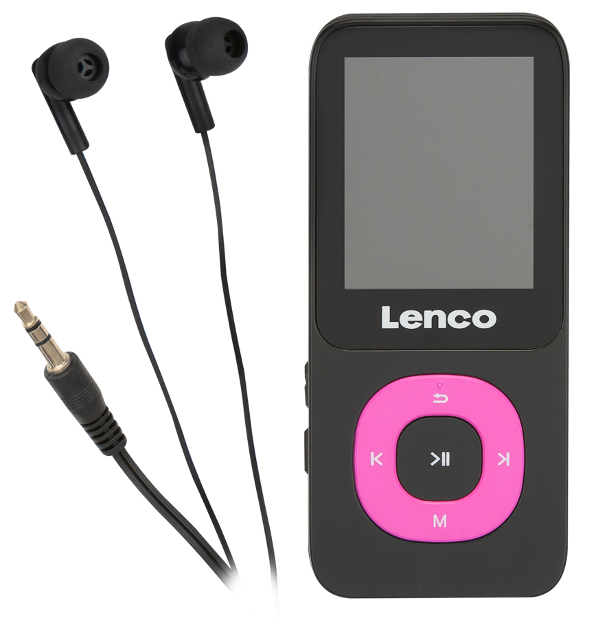 Reproductor MP3/MP4 LENCO Xemio 659 (Rosa - Autonomía: 20 horas)