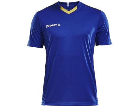 Camiseta de Hombre para Fútbol CRAFT Progress Contrast Amarillo (M)