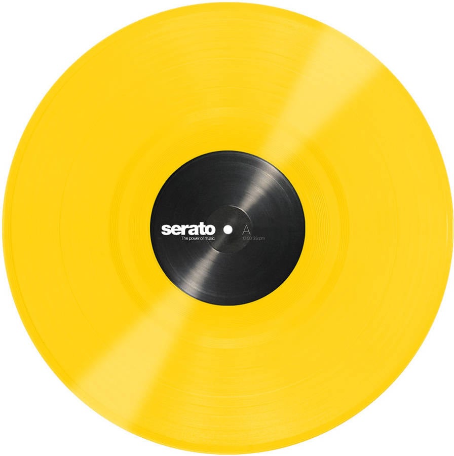 Vinilo de Control SERATO Standard Colors 12'' Amarillo Par