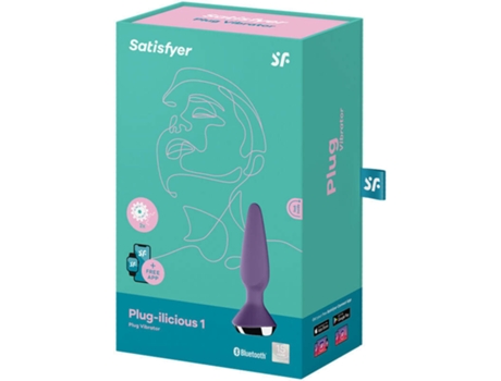 Satisfyer Plug Ilicious 1 Plug con Vibración Lila 1ud