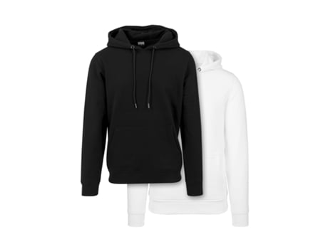 Lote de 2 sudaderas básicas sweatshirts à capuche basiques Urban Classics (Tam: XS)