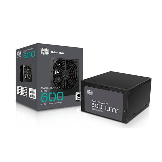 Fuente de Alimentación COOLER MASTER 600W Masterwatt Lite 600 230V