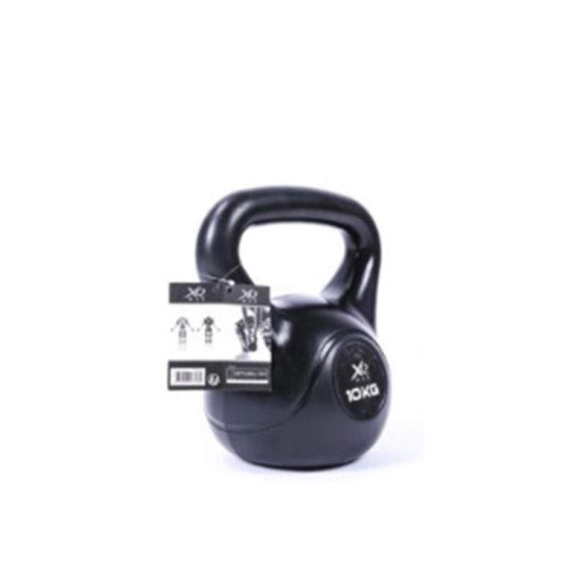 Pesa kettlebell 10 kg negra