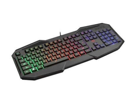 TRUST Gxt 830-Rw Avonn Teclado Qwerty Usb Negro