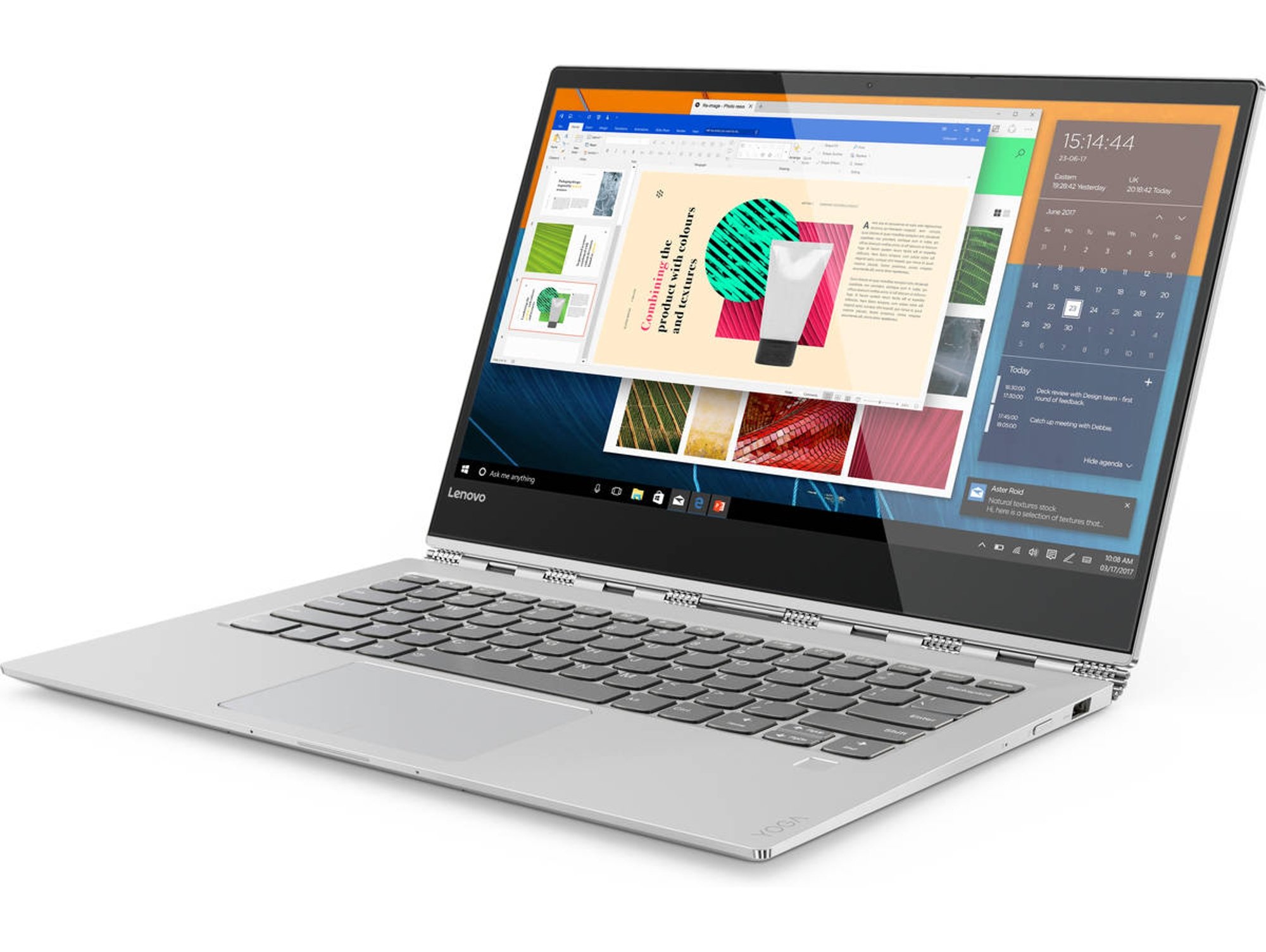 Portátil Convertible 2 en 1 LENOVO Yoga 920 (13.9'' - Intel Core i7-8550U - RAM: 8 GB - 512 GB SSD - Intel UHD 620)