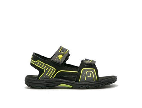 Sandalias KAPPA Paxos K Niños (Negro, Amarillo, Gris - Paxos K - 31)