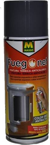 Pintura Térmica Anti-calórica FUEGONET CM-5390 (400 ml)