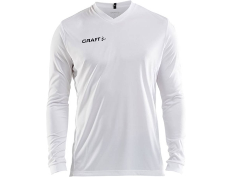 Camiseta de Hombre para Fútbol CRAFT Squad Solid Blanco (S)