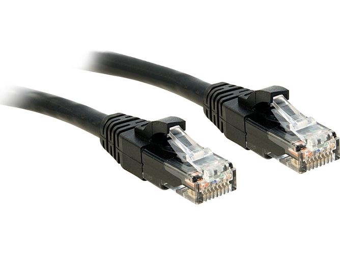 Cable de Red LINDY (RJ45 - 20 m - Negro)