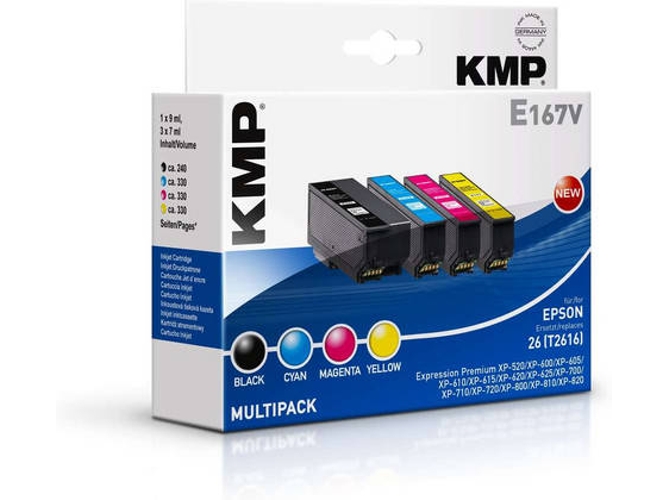 Cartucho de tinta KMP E167V