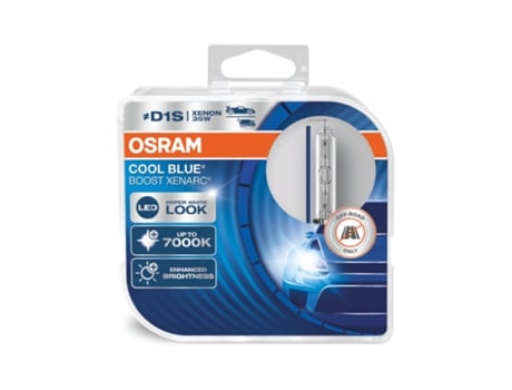 Kit 2 Bombillas xenón D1S 85V35W Cool Blue Boost xenarc® Hcb OSRAM