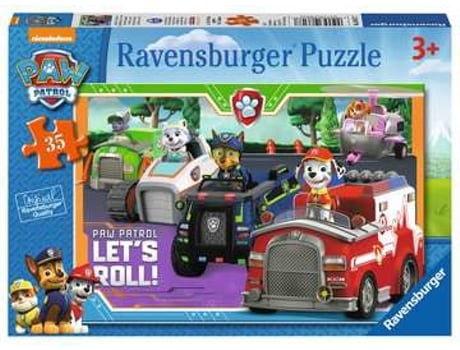 Puzzle RAVENSBURGER Paw Patrol rompecabezas 35 pieza(s) Dibujos