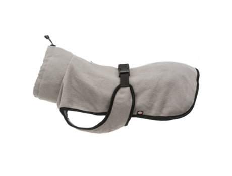 Abrigo Polar para Perro TRIXIE Grenoble (Gris - Talla: 35 cm)