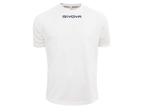 Camiseta de Hombre para Fútbol GIVOVA One Poliéster Blanco (5 años)