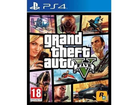 Juego PS4 Gta V