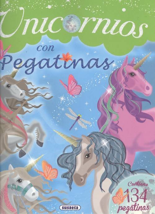 Libro Unicornios Con Pegatinas de Vários Autores (Español)