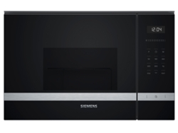 Microondas Integrable SIEMENS BE525LMS0 (20 L - Con grill - Negro)