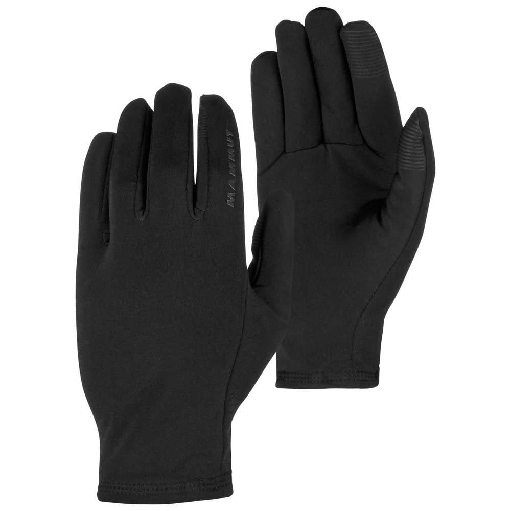 Guantes para Hombre MAMMUT Stretch Negro para Montaña (9)