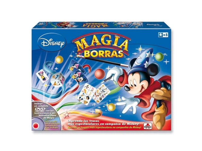 Borras Mickey Magic 15 trucos contiene dvd partir de 5 años educa 14404