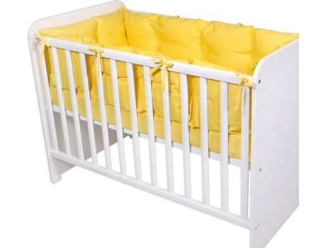 Protector de Cuna LORELLI UNI 60x120cm Yellow (4 piezas)