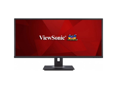 Monitor VIEWSONIC VG3456 (Negro - LED - VA - Flicker free - 34 - UltraWide Quad HD)