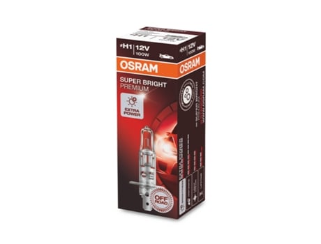 Lámpara Super Bright® Premium H1 12V100W OSRAM