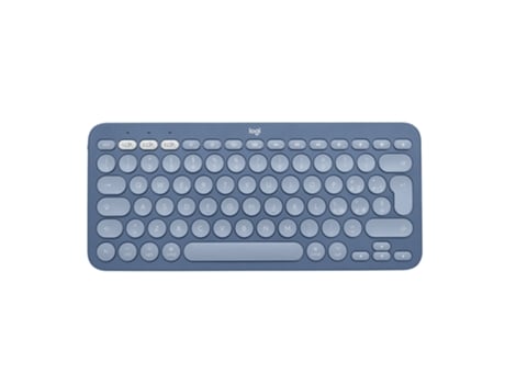 LOGITECH K380 for Mac teclado Bluetooth QWERTY Italiano Azul