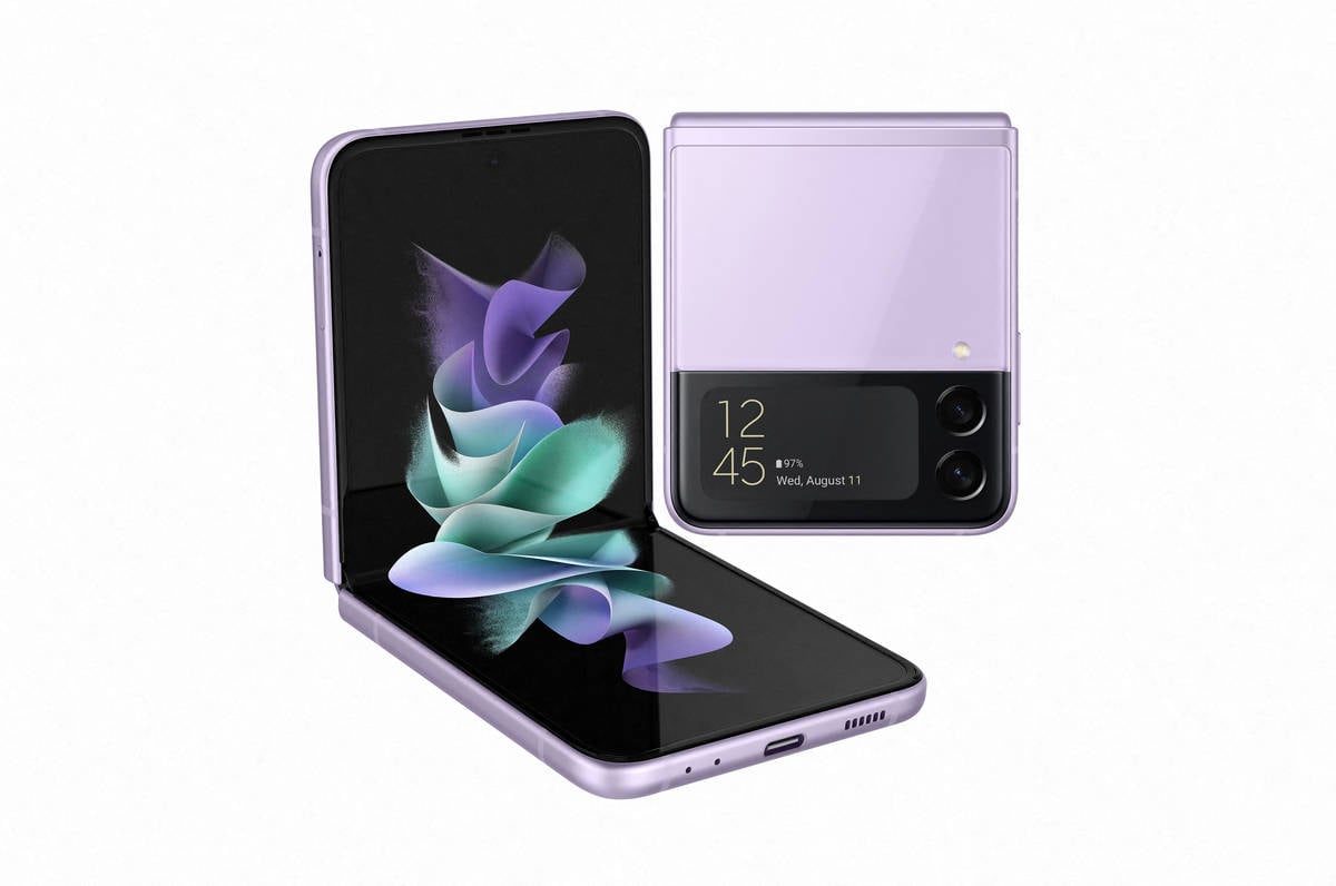 Smartphone SAMSUNG Galaxy Z Flip 3 5G (6.7'' - 8 GB - 128 GB - Violeta)