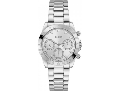 Reloj GUESS Mujer (Acero Inoxidable - Plateado)