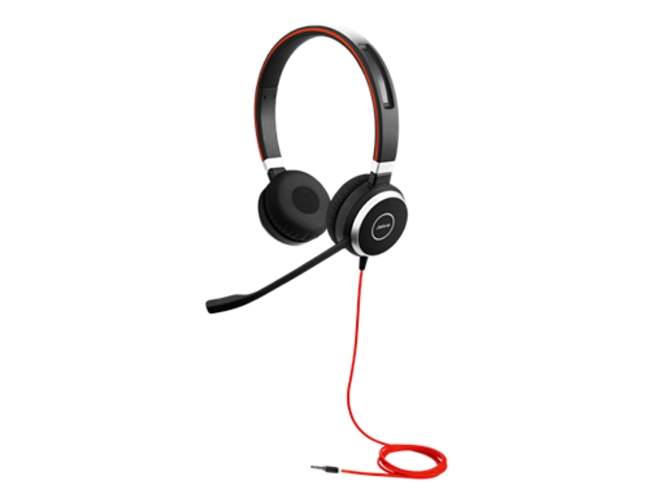 Auriculares con Cable JABRA Evolve 40 (On Ear - Micrófono - Negro)