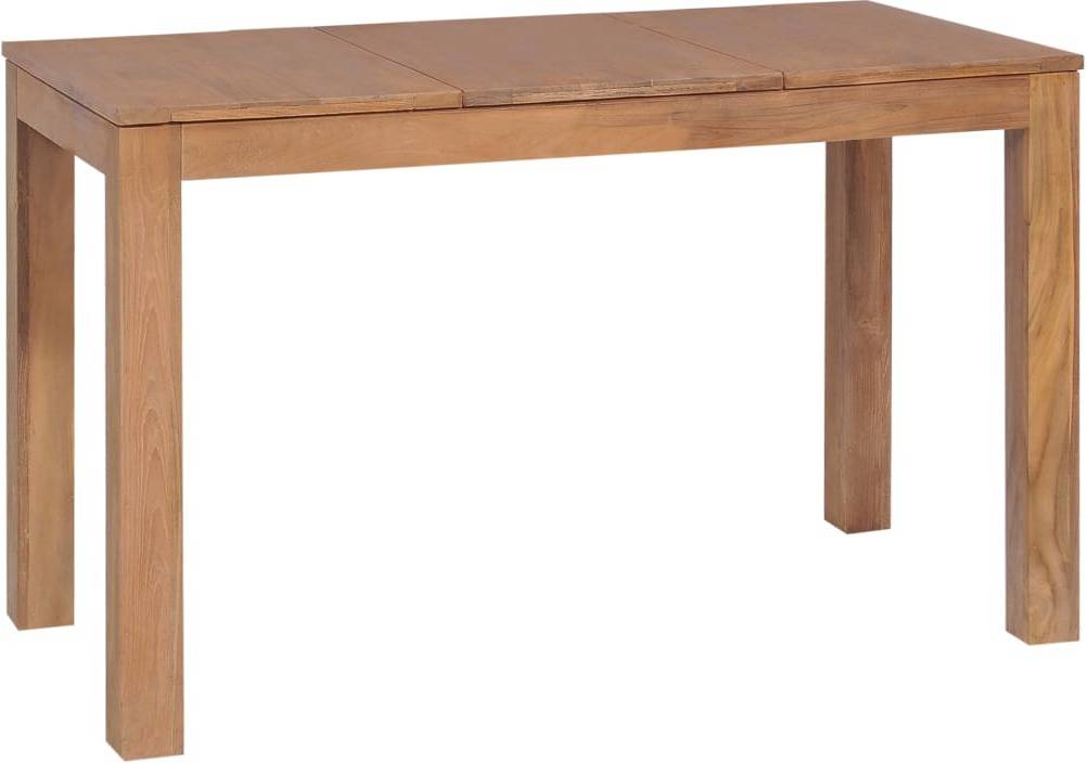 Mesa de Comedor VIDAXL 246953 (Madera de Teca Maciza - 120x60x76 cm)