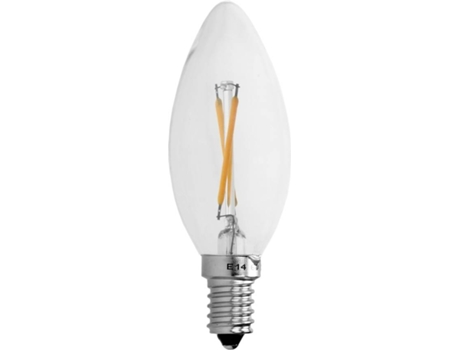 Bombilla LED ECD GERMANY (2 W - Casquillo: E14 - Luz Blanco Cálido - 204 lm)