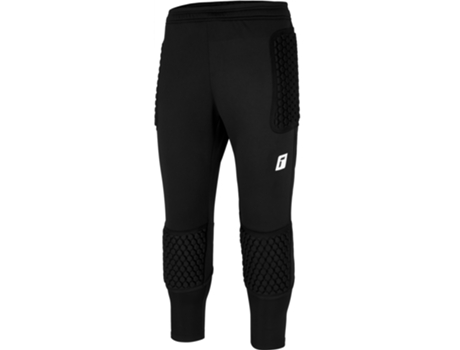 Pantalones Cortos para Hombre REUSCH Contest 3/4 Advance Negro para Fútbol (XL)