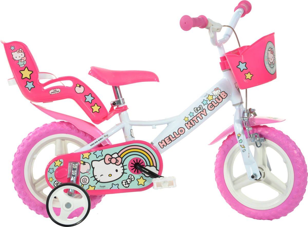 Bicicleta HELLO KITTY Blanco (Edad Minima: 3 años - 12")